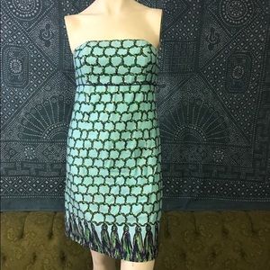 Lilly Pulitzer 'Macrame Me' Dress Tassel Print